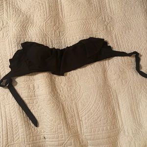 Black bikini top